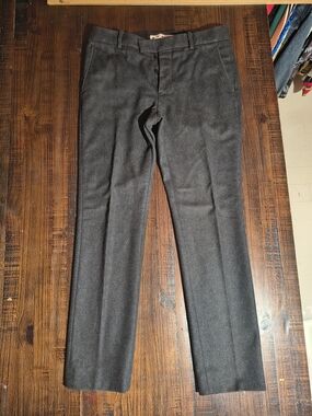 Marni Men's Charcoal Gray Dress Pants US34